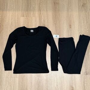 32 degrees heat base layer set women’s M NWT